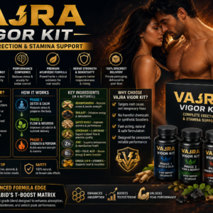 Vajra Vigor Kit – Complete Erection & Stamina Support